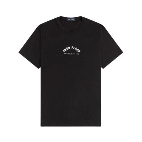 t-shirt Fred Perry , Black , Heren