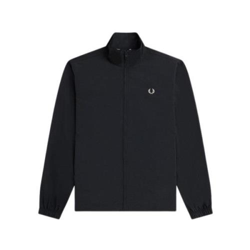 Nachtleven Track Jacket Fred Perry , Black , Heren