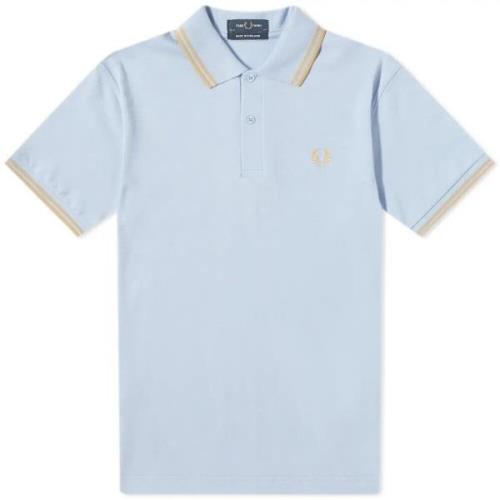 Klassieke Twin Tipped Polo - Lido Blue Fred Perry , Blue , Heren