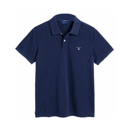 Polo Shirt Gant , Blue , Heren