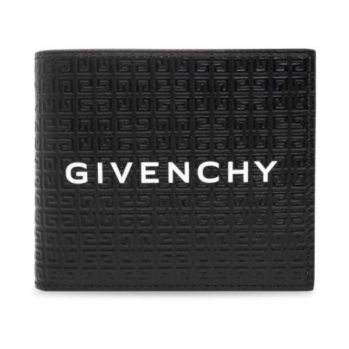 Portemonnee met logo Givenchy , Black , Heren
