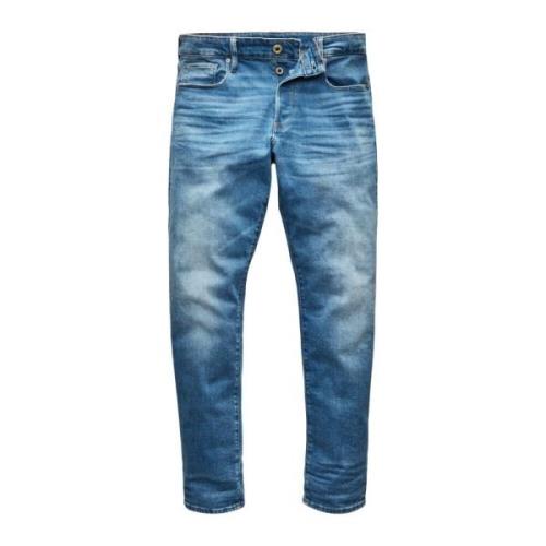Jeans- G-Star 3301 Azure Straight Tapered G-star , Blue , Heren