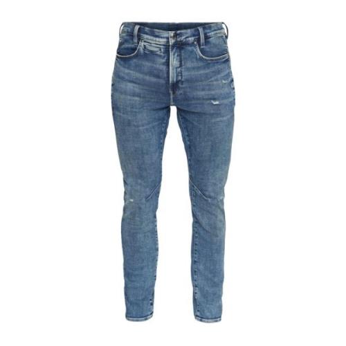 Slim Antique Faded Orinoco Blue Denim Jeans G-star , Blue , Heren