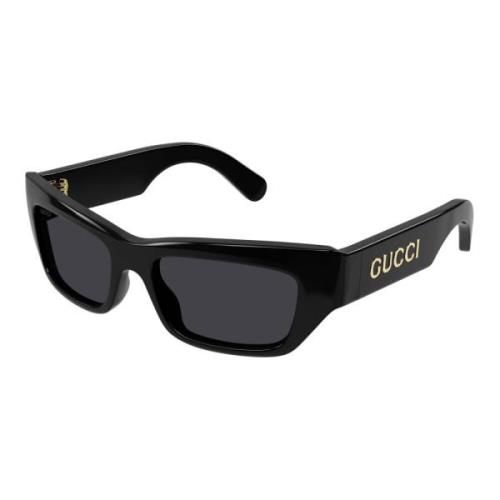 Zonnebril Gucci , Black , Heren