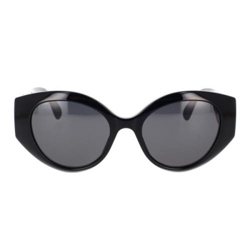 Iconische en elegante Cat-Eye zonnebril Gucci , Black , Dames