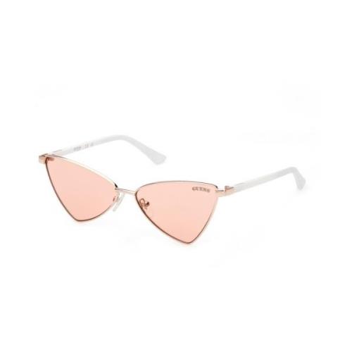 Stijlvolle zonnebril voor modebewuste vrouwen Guess , Pink , Dames