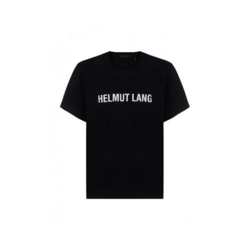 T-Shirt Helmut Lang , Black , Heren