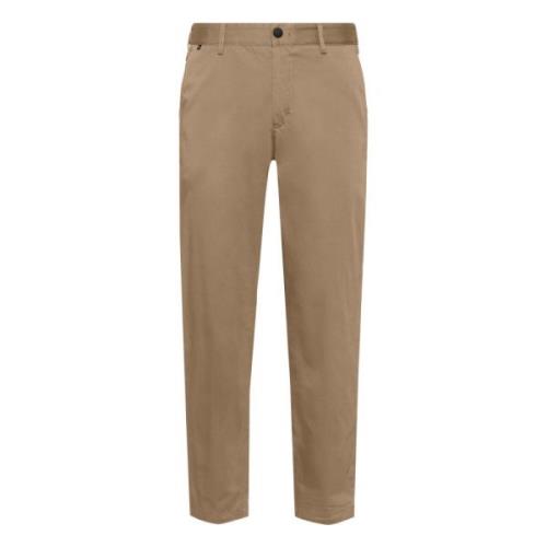 Slim-fit Trousers Hugo Boss , Beige , Heren