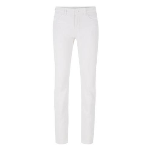 Slimfit-jeans Hugo Boss , White , Heren