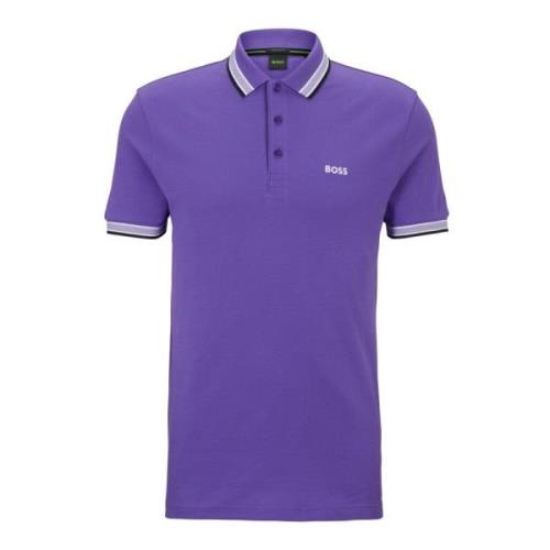 Poloshirt Hugo Boss , Purple , Heren