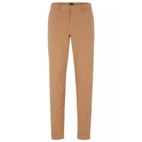 Slim-fit Trousers Hugo Boss , Beige , Heren