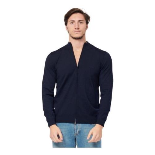 Cardigan Hugo Boss , Blue , Heren