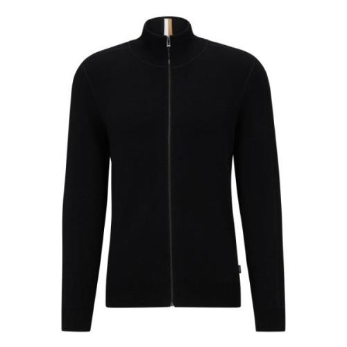 Stijlvolle Cardigan voor Heren Hugo Boss , Black , Heren