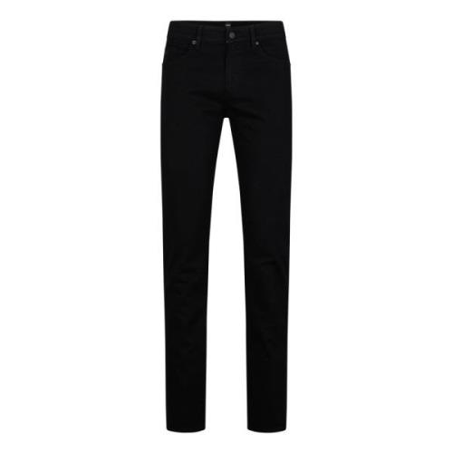 Slimfit-jeans Hugo Boss , Black , Heren