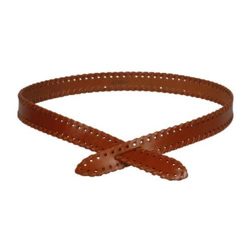 Lecce Geknoopte Riem Isabel Marant , Brown , Dames