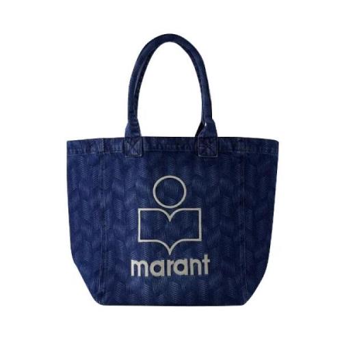 Katoenen handtassen met magnetische sluiting Isabel Marant , Blue , Da...