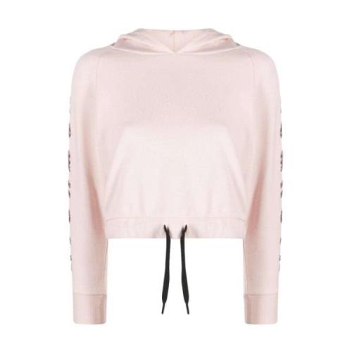 Grafische Print Hoodie John Richmond , Pink , Dames