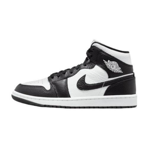 Mid Invert Zwart Wit Sneakers Jordan , Black , Unisex
