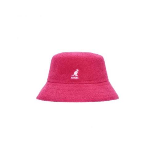 Elektrisch Roze Bermuda Bucket Streetwear Hoeden Kangol , Pink , Unise...