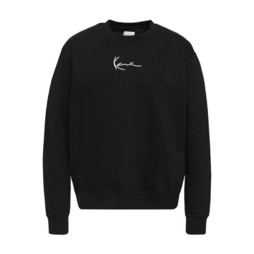 Heren Small Signature Sweatshirt Karl Kani , Black , Heren