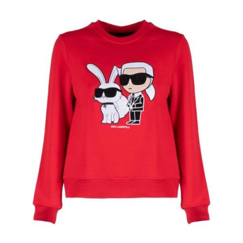 Sweatshirt Karl Lagerfeld , Red , Dames