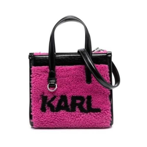 Handtas Karl Lagerfeld , Purple , Dames