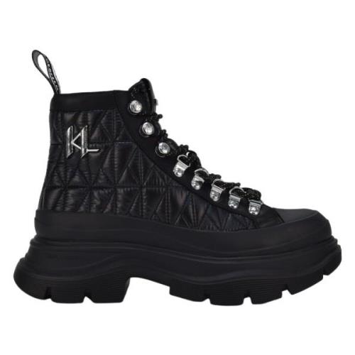 Lace-up Boots Karl Lagerfeld , Black , Dames