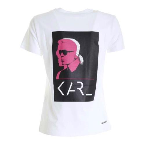 T-Shirts Karl Lagerfeld , White , Dames