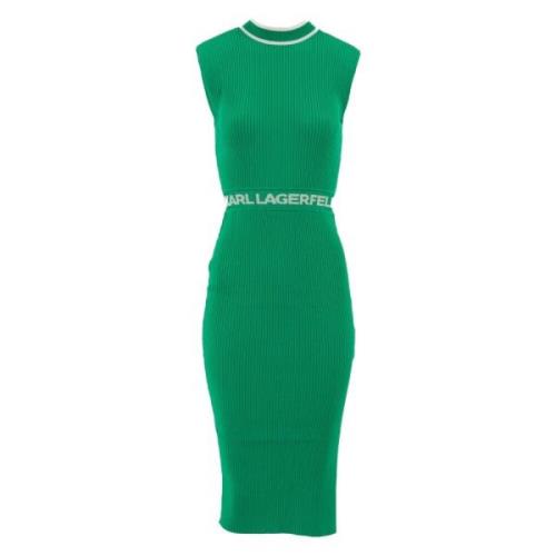 Midi Dresses Karl Lagerfeld , Green , Dames