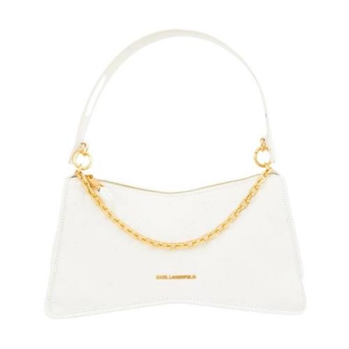 Handbags Karl Lagerfeld , White , Dames