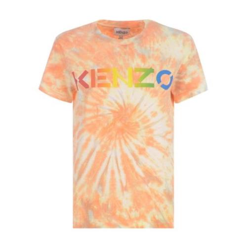 Oranje Casual Heren T-shirt Kenzo , Orange , Heren