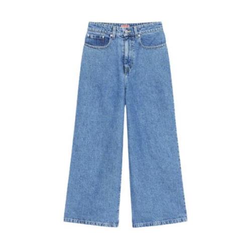 Hoge Taille Jeans Kenzo , Blue , Dames