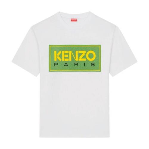 Tee-Shirt Parijs Wit Groen - L Kenzo , White , Heren
