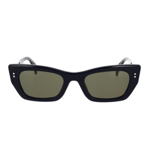 Cat-Eye Zonnebril met Bruine Lenzen Kenzo , Black , Unisex