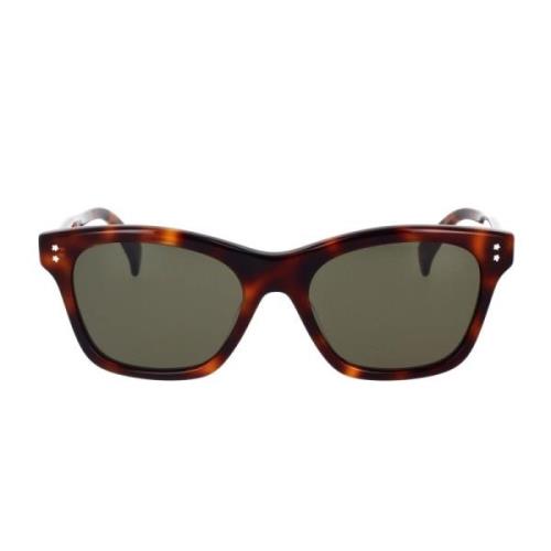 Geometrische zonnebril met acetaat frame Kenzo , Brown , Dames