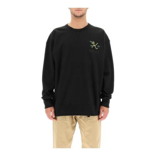 Tiger Tail Sweatshirt Kenzo , Black , Heren