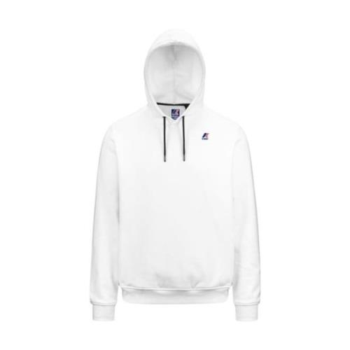 Witte Sweatshirt 001 K-Way , White , Heren