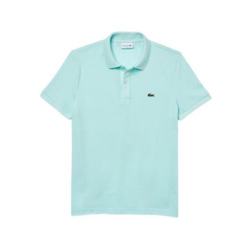 Slim Fit Katoenen Polo Lacoste , Green , Heren