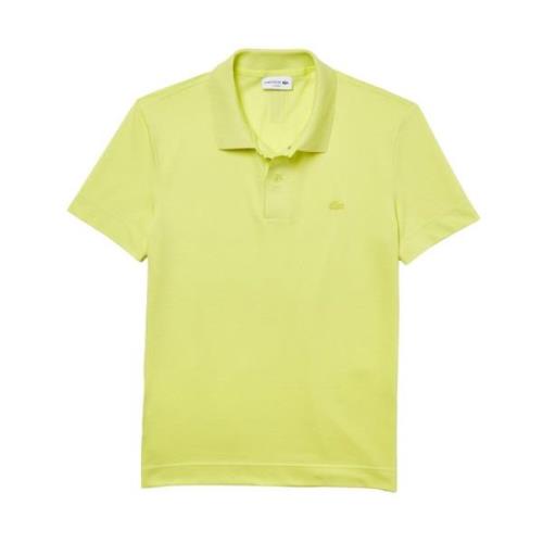 Fluo Gele Polo Shirt Lacoste , Yellow , Heren