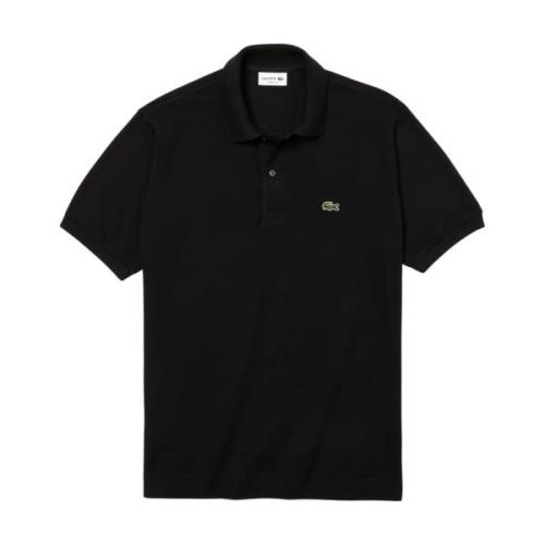 Zwarte T-shirts en Polos Lacoste , Black , Heren