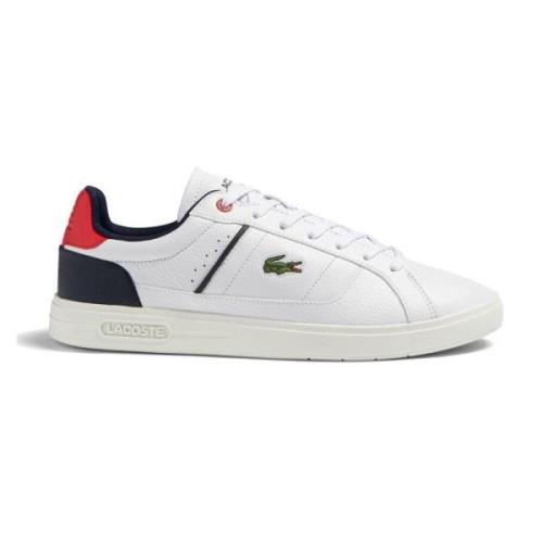 Europa Pro Tennisschoenen met Gestreepte Panelen Lacoste , White , Her...