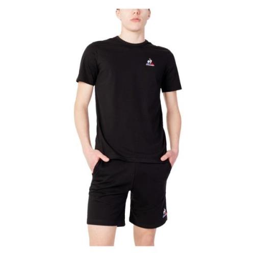 T-Shirts le coq sportif , Black , Heren