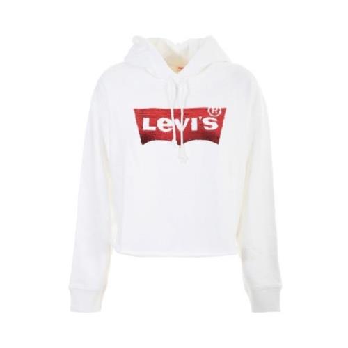 Hoodies Levi's , White , Dames