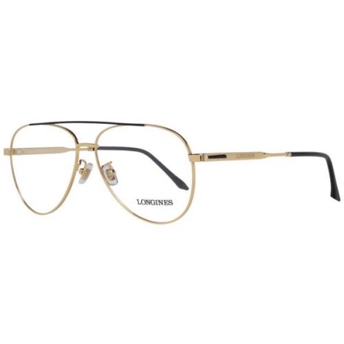 Gouden Heren Optische Brillen Longines , Yellow , Heren