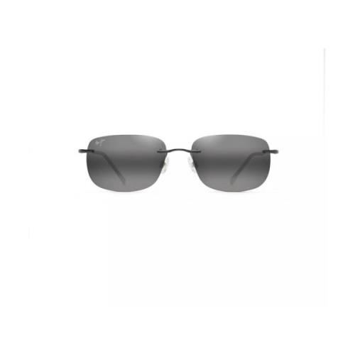 Stijlvolle zonnebril voor mannen en vrouwen Maui Jim , Black , Unisex