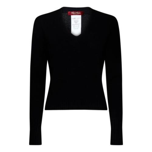 Zwarte Truien - Klassieke Collectie Max Mara , Black , Dames