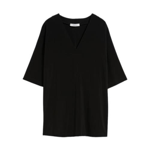 Zwart Locarno T-Shirt voor Vrouwen Max Mara , Black , Dames