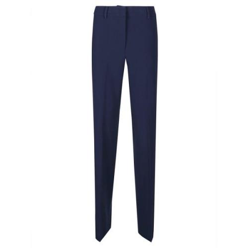 Midnight Blue Bootcut Broek Michael Kors , Blue , Dames