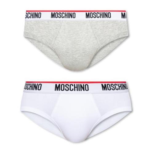 Merkondergoed 2-pack Moschino , White , Heren