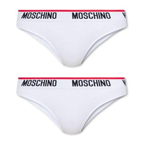 Merkondergoed 2-pack Moschino , White , Dames